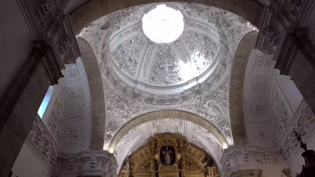 Convento de las Agustinas Recoletas. Detalle de la cúpula.