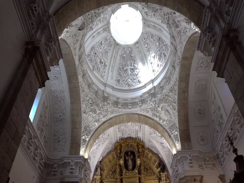 Convento de las Agustinas Recoletas. Detalle de la cúpula.