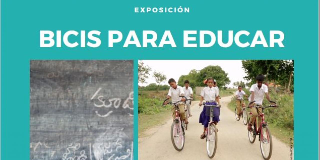 Exposición "Bicis para Educar" de la FVF