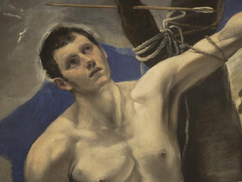 Museo Catedralicio. Martirio de San Sebastián de El Greco.